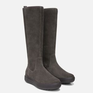 Naturalizer Charcoal Heeled Boots